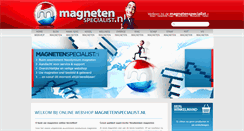 Desktop Screenshot of magnetenspecialist.nl
